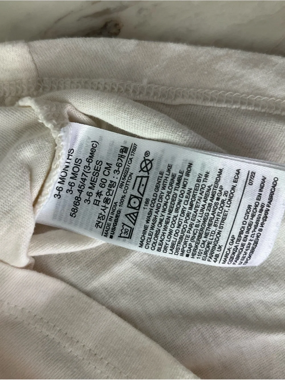 GAP 100% cotton